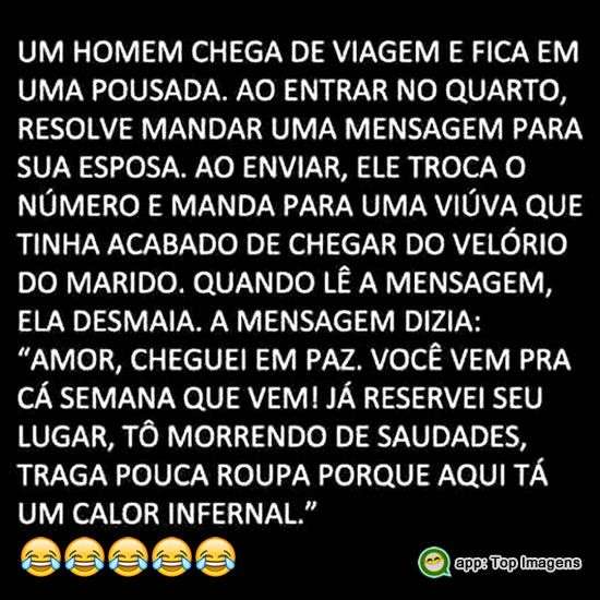 Mensagem errada