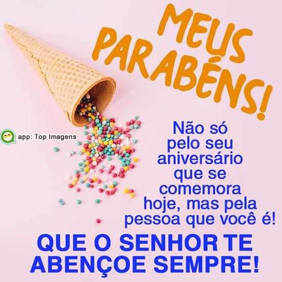 Meus parabéns