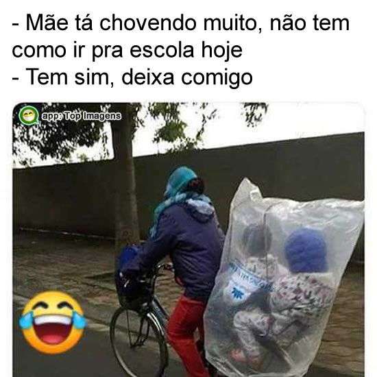 Chovendo muito