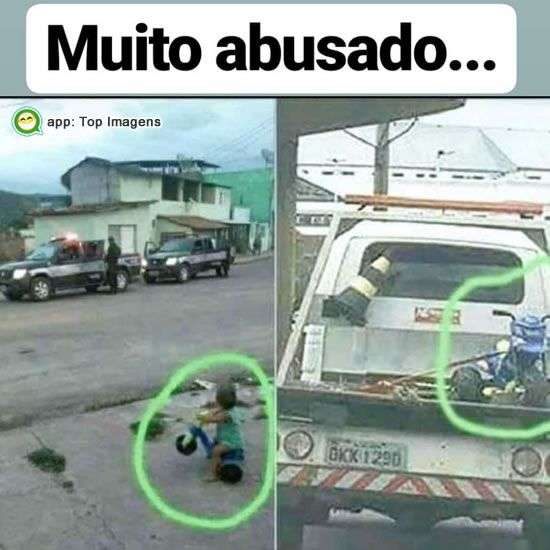 Criança abusada