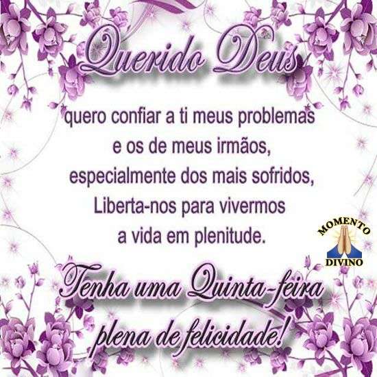 Feliz quinta-feira