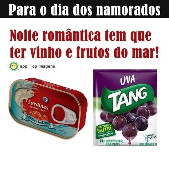 Para o dia dos namorados