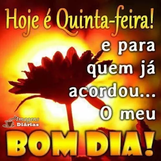 Bom dia quinta-feira - Top Imagem - 15758 Bom dia quinta-feira - Top Imagem - 15758